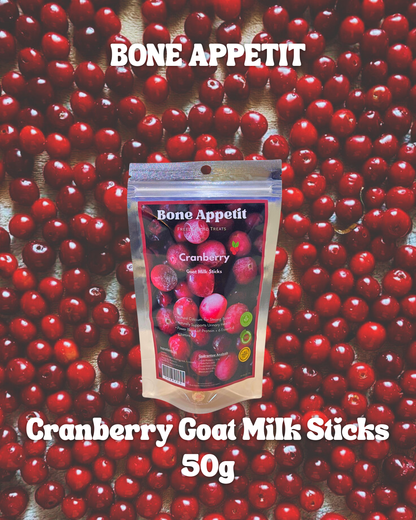 Cranberry Goat Milk Sticks 【50g】