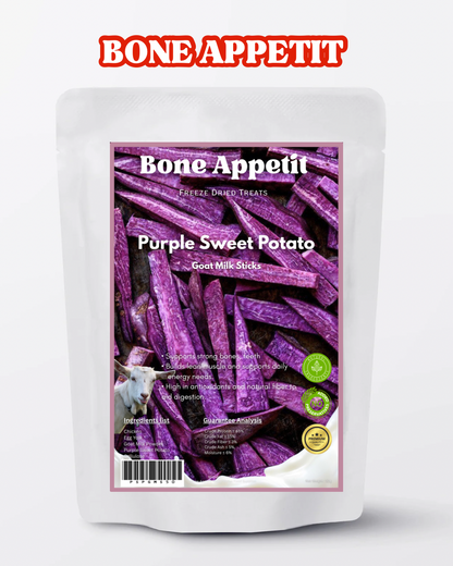 Purple Sweet Potato Goat Milk Sticks Freeze Dried Pet Treat -50g