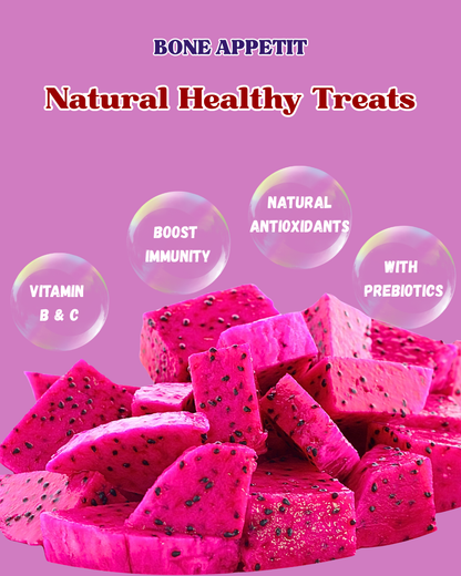 Dragon Fruit Chicken Sticks Freeze Dried Pet Treat - 50g (10-11 sticks)