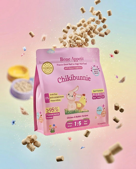 Chikibunnie BARF - Digestive Care & Bone Health Formula 【500g】
