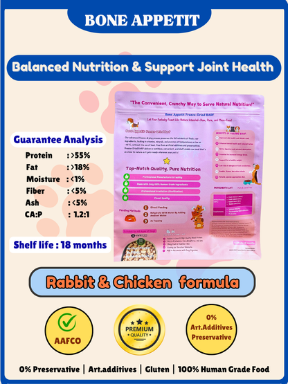 Chikibunnie untuk Anjing 500g + 25g sampel