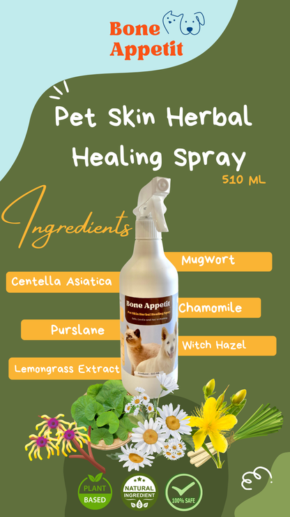 Pet Skin Herbal Healing Spray 510ml