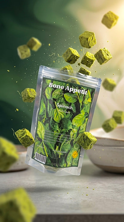 Spinach Beef Cubes 【50g】