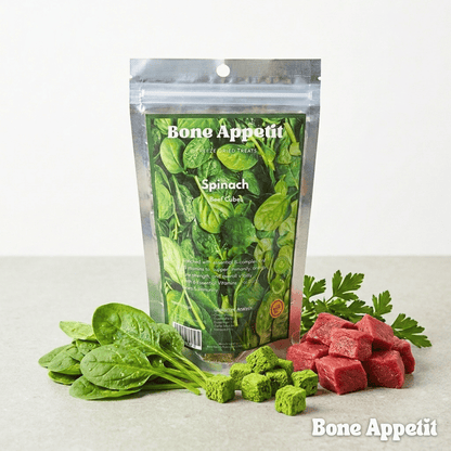 Spinach Beef Cubes 【50g】