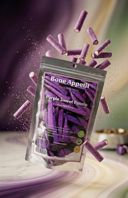 Purple Sweet Potato Goat Milk Sticks【50g】