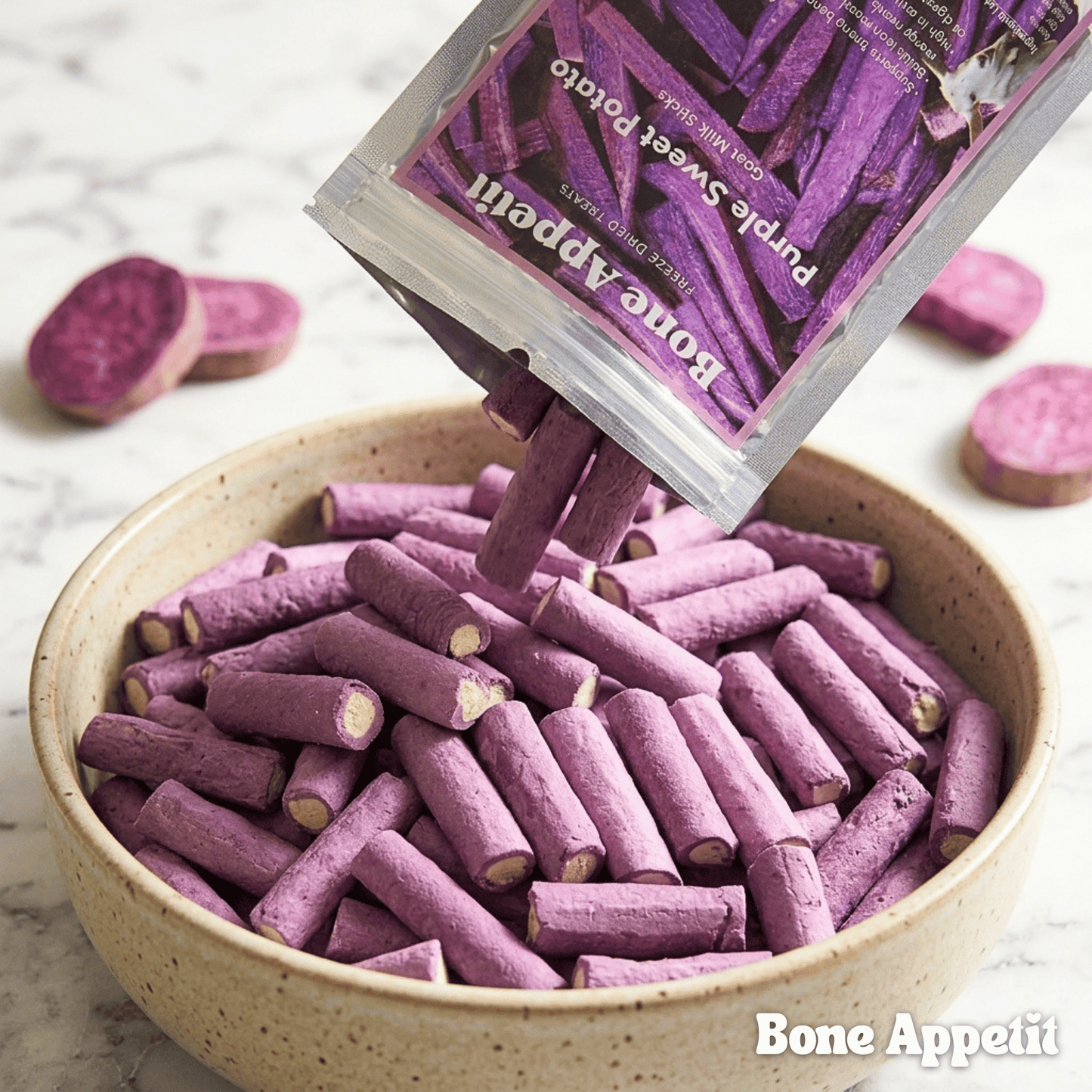 Purple Sweet Potato Goat Milk Sticks【50g】